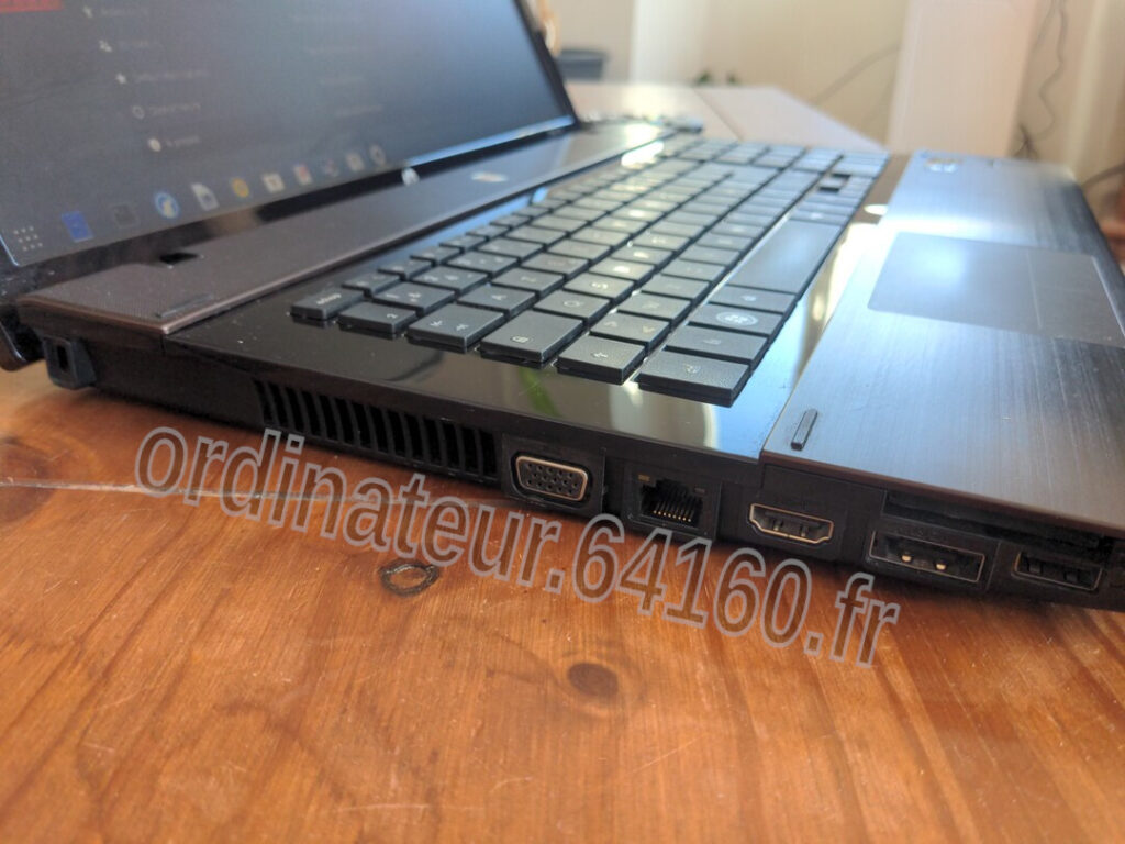 Ordinateur PC portable occasion reconditionné HP Probook 4520s Intel® Core™ i5 480M 4G RAM SSD 240Go NEUF